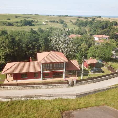 Villa La Casa Roja Asturias Hontoria Exterior foto